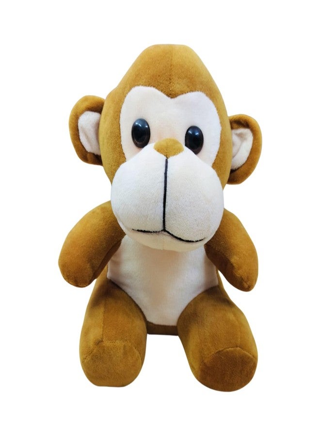 Stuff Tree Monkey Soft Toy Brown for Baby, Plush Toy, Light Weight Aniaml Home Decor - Image 1